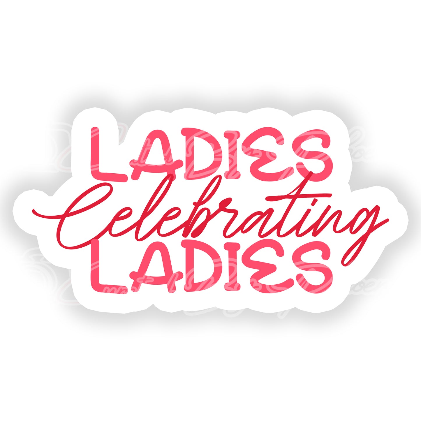 ladies celebrating ladies prop, Galentine photo booth props, galentine props, photo booth props, custom props, custom prop signs, props , Curated by Phoenix