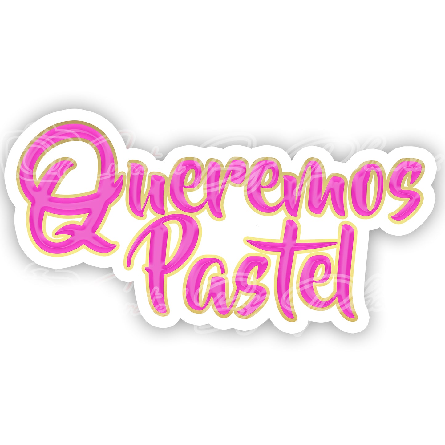 Queremos Pastel Prop - Queremos Pastel Photo booth prop sign - Photo booth props-custom props -prop signs-props-Curated by Phoenix
