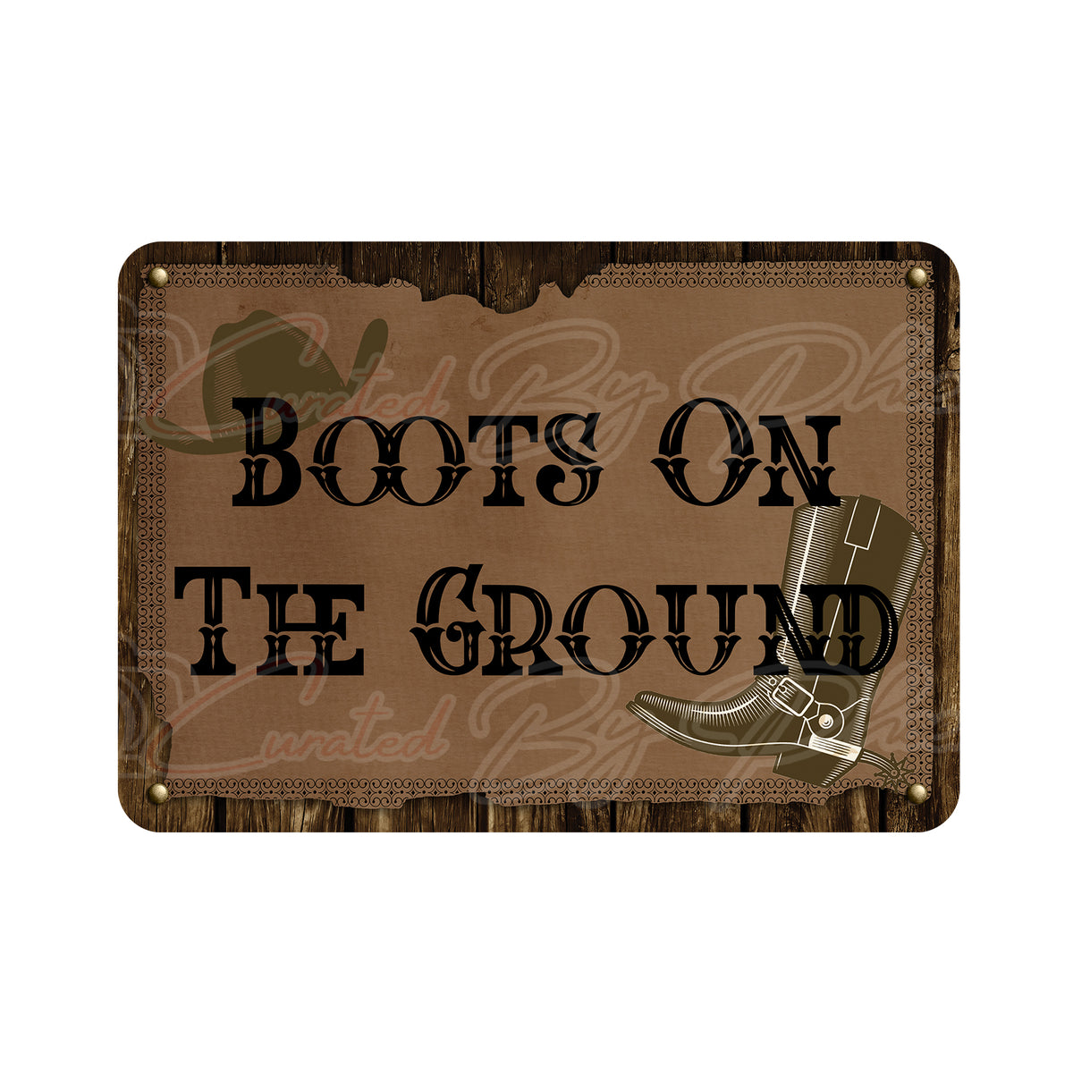 Boots On The Ground Prop