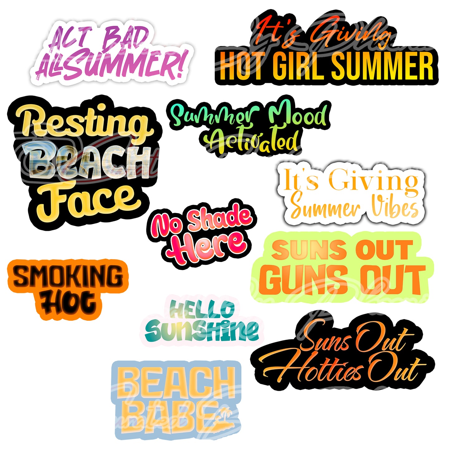 Summer Vibes Prop Bundle