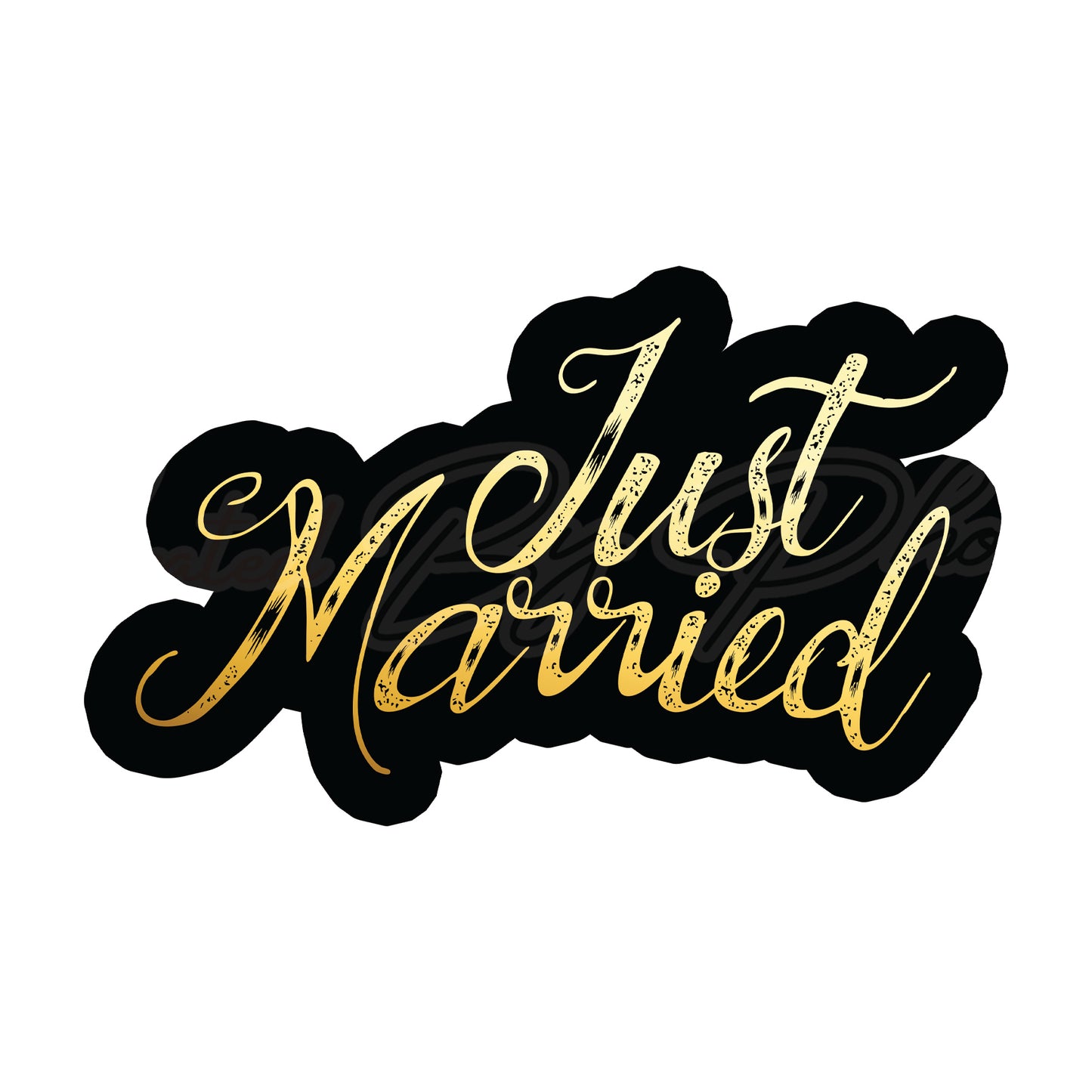 Just Married prop, wedding photo booth props, wedding props, photo booth props, custom wedding props, custom prop signs, props, Curated by Phoenix