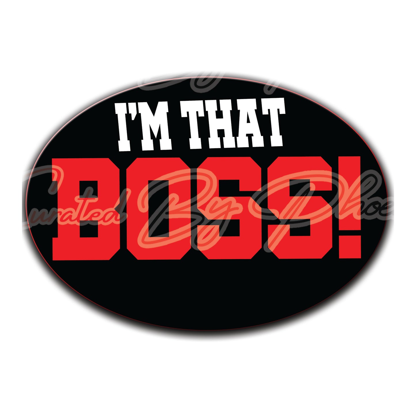 I'm That Boss prop, photo booth props, party props, photo booth props, custom props, custom prop signs, props, Curated by Phoenix