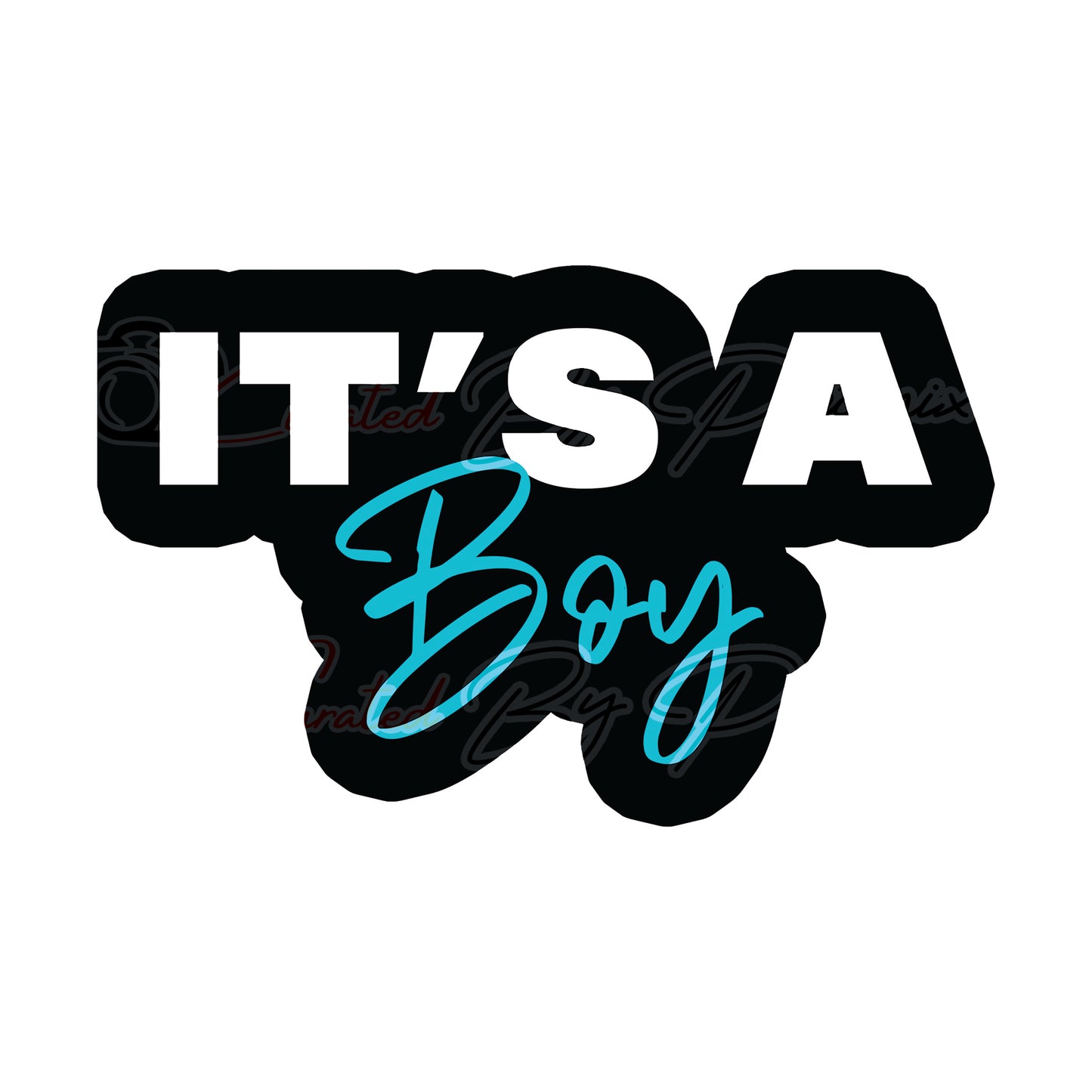 It's A Boy prop, baby shower photo booth props, baby shower props, photo booth props, custom props, custom prop signs, props, Curated by Phoenix