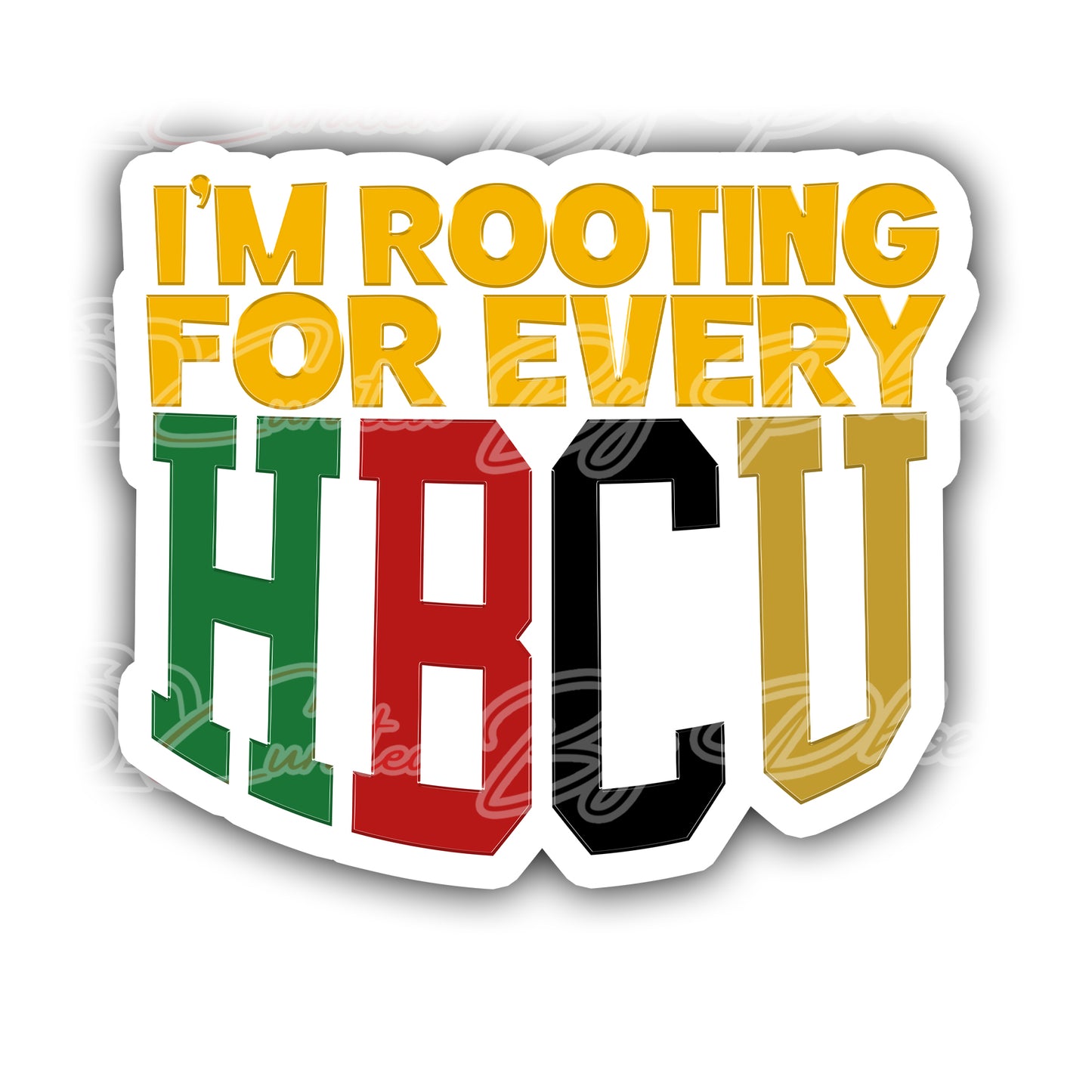 I'm Rooting For Every HBCU prop, HBCU prop, college prop, college photo booth prop, photo booth props, props, photo booth props, custom props, custom prop signs, props, Curated by Phoenix