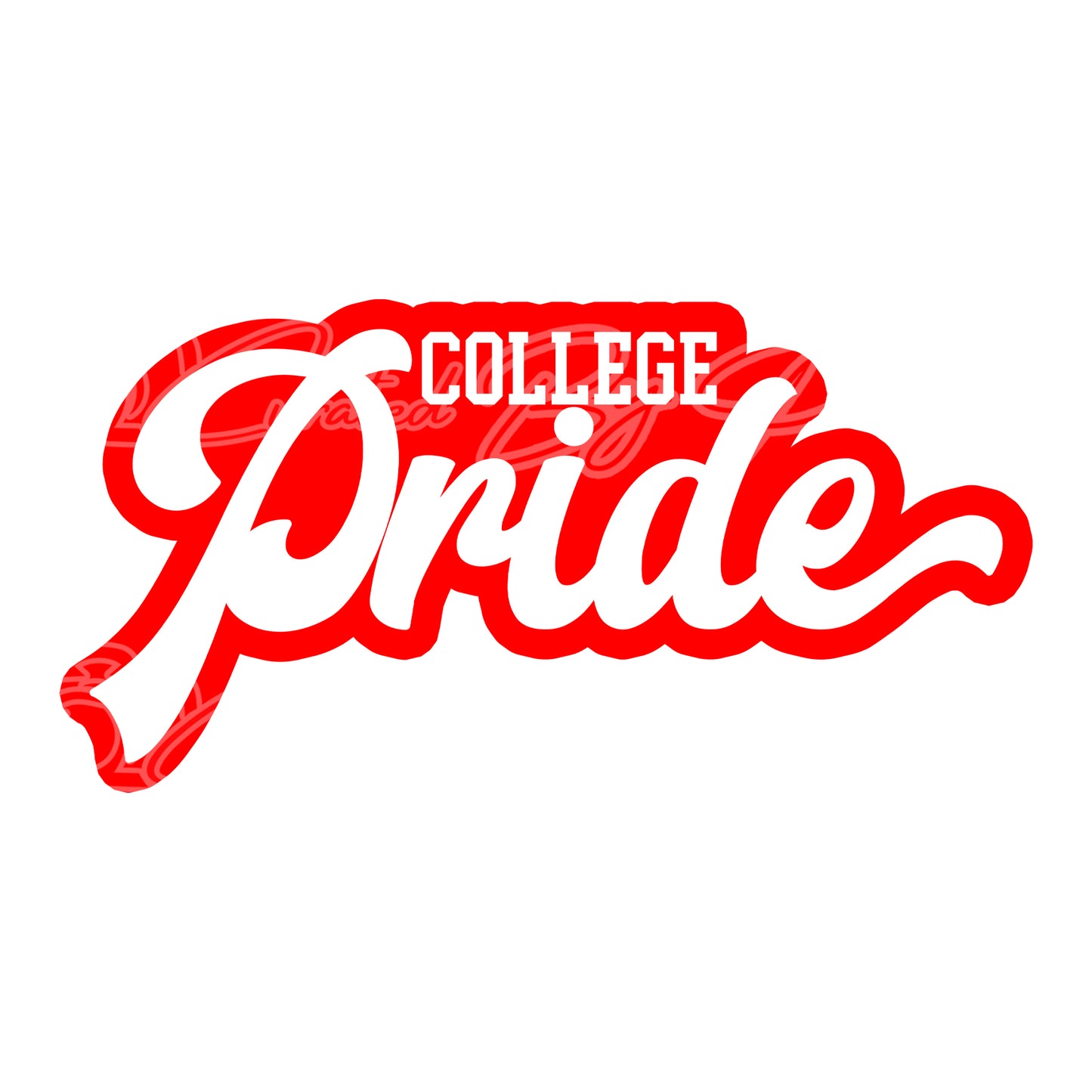 College Pride pro, college prop, college photo booth prop, photo booth props, props, photo booth props, custom props, custom prop signs, props, Curated by Phoenix