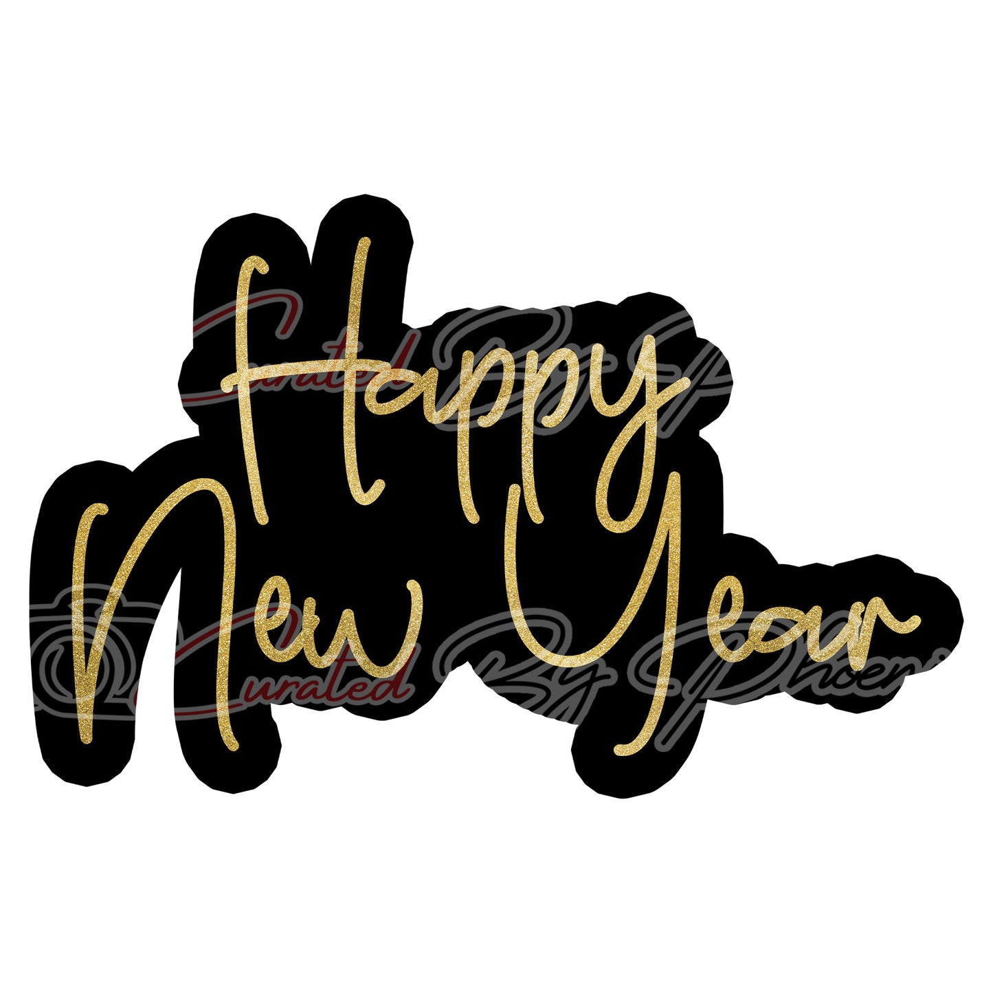 Happy New Year prop, new year’s props, new year’s photo booth props, props, photo booth props, custom props, custom prop signs, props, Curated by Phoenix