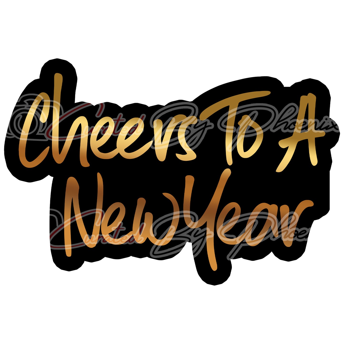 cheers to a New Year prop, new year’s props, new year’s photo booth props, props, photo booth props, custom props, custom prop signs, props , Curated by Phoenix