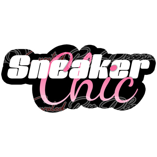 Sneaker chic prop-sneaker ball photo booth props- sneaker ball props-photo booth props-custom props- custom prop signs-props -Curated by Phoenix 