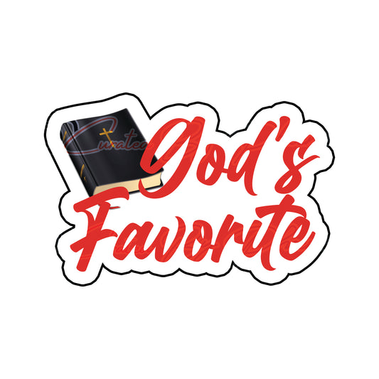 God's Favorite  prop-church photo booth props- church props-photo booth props-custom props-prop signs-props -Curated by Phoenix 