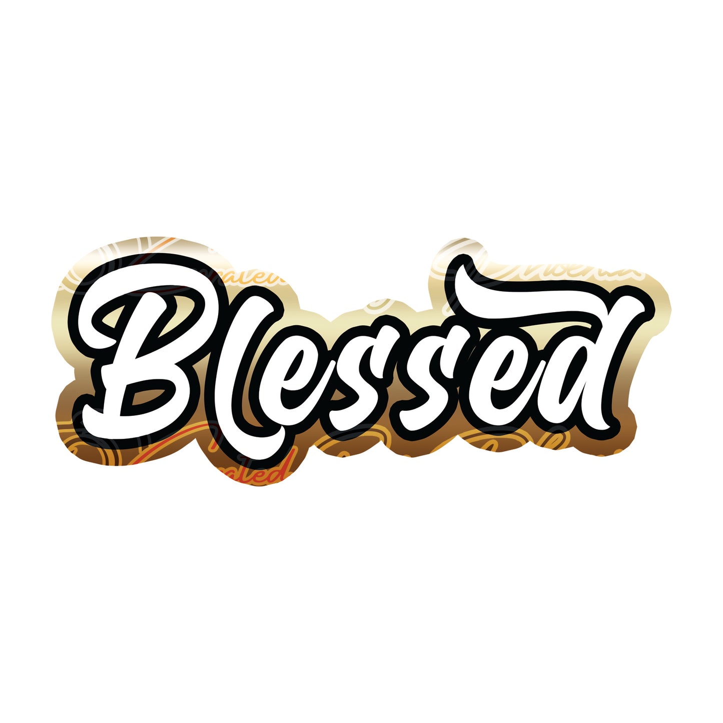 Blessed prop, church photo booth props, church props, photo booth props, custom props, prop signs, props, Curated by Phoenix