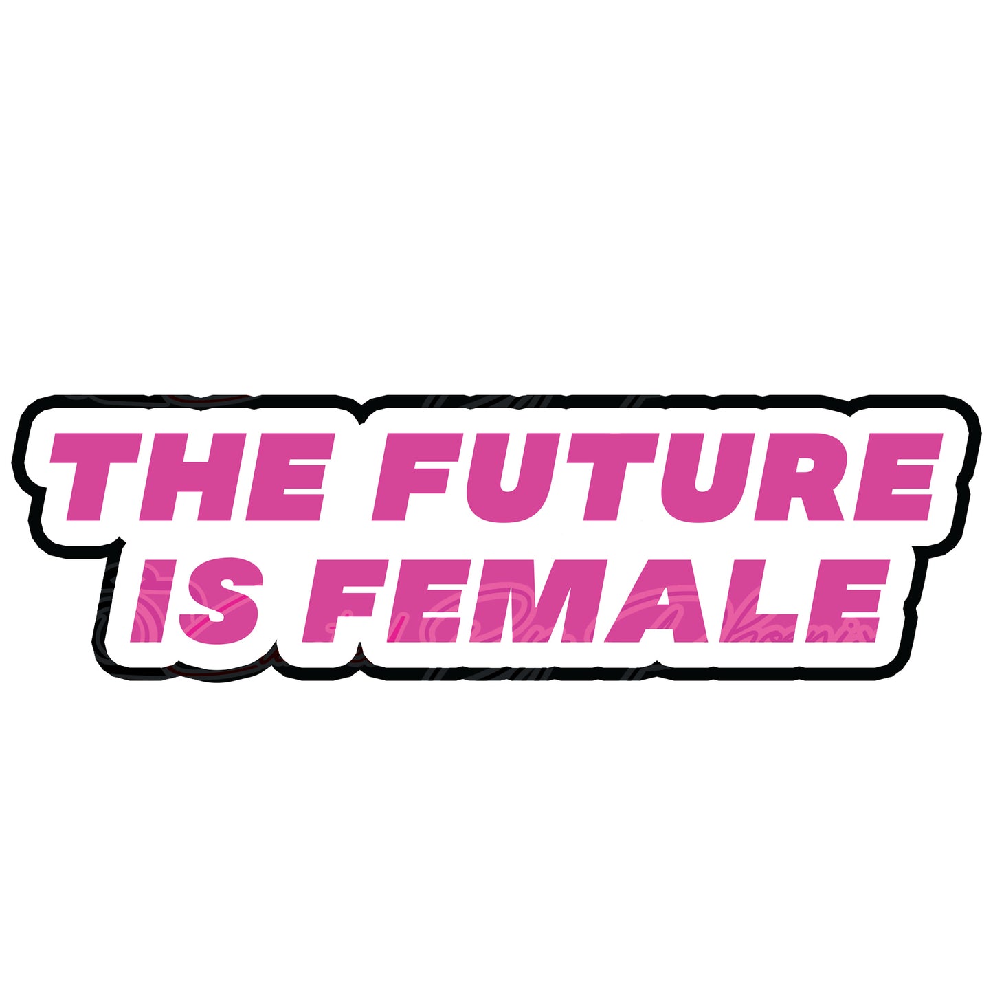 The Future Is Female prop-photo booth props- party props-photo booth props-custom props- custom prop signs-props -Curated by Phoenix