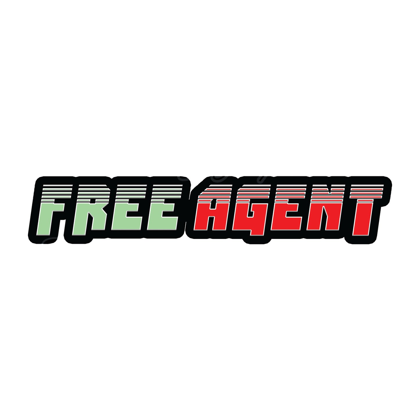 Free Agent prop, photo booth props, props, photo booth props, custom props, custom prop signs, props, Curated by Phoenix