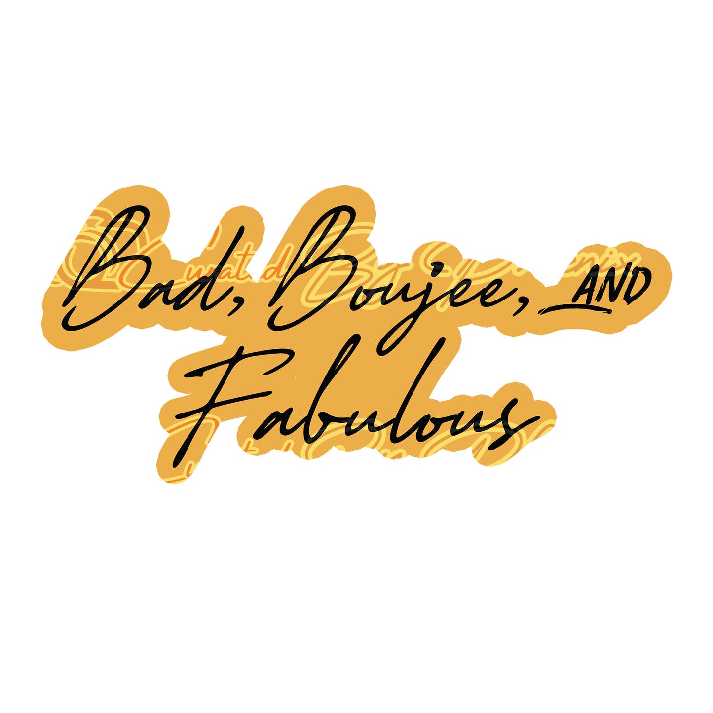 Bab Boujee and Fabulous  prop, photo booth props, party props, photo booth props, custom props, custom prop signs, props, Curated by Phoenix