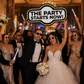 The Party Starts Now Wedding Marquee Sign