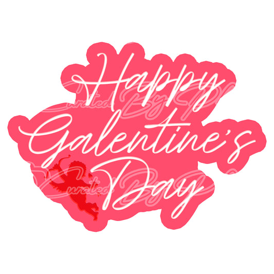Galentine's day prop-Galentine photo booth props- galentine props-photo booth props-custom props- custom prop signs-props -Curated by Phoenix 
