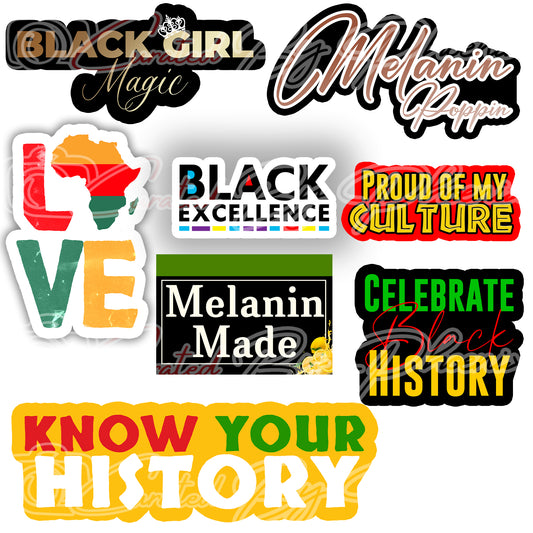 black history prop-black history photo booth prop custom props- custom prop signs-props -Curated by Phoenix 