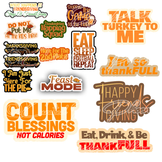 Thanksgiving Prop Bundle