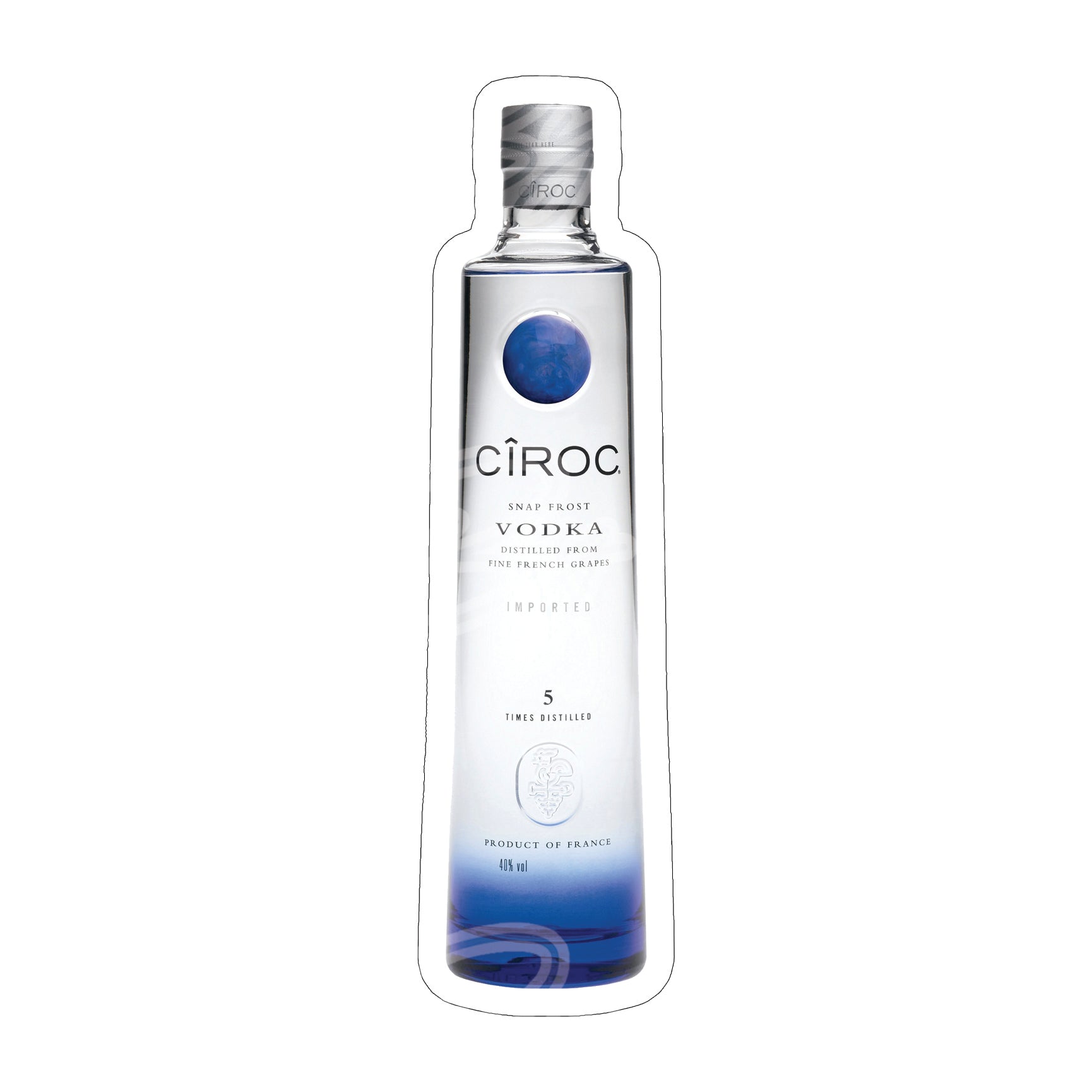 Ciroc Bottle Blue prop-photo booth props- props-photo booth props-custom props- custom prop signs-props -Curated by Phoenix 