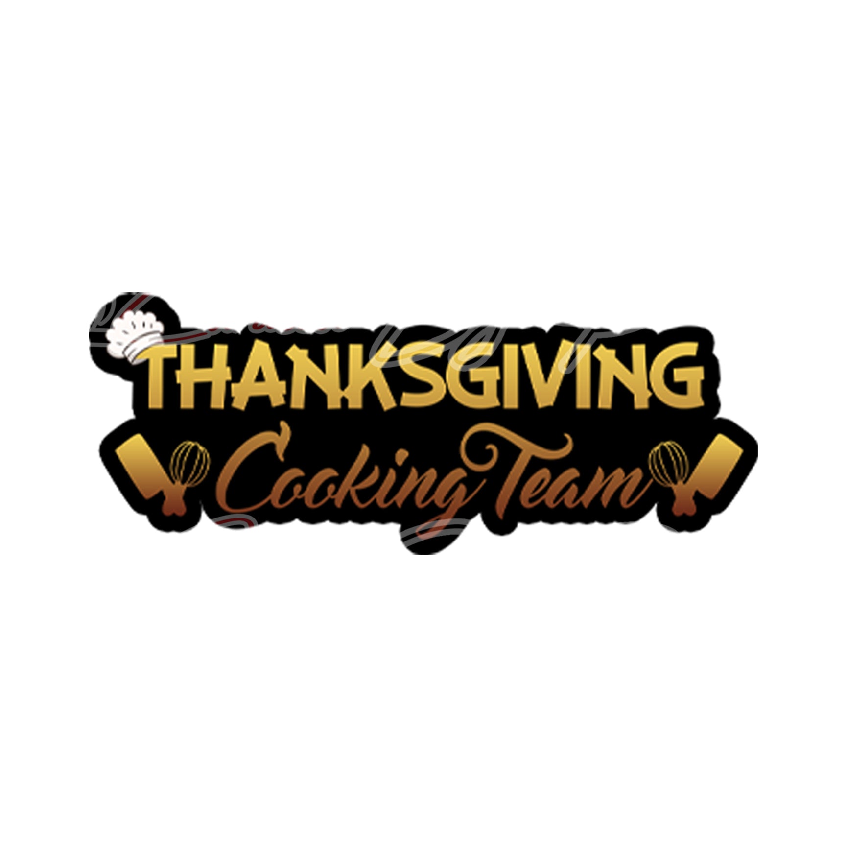 Thanksgiving cooking team prop-Thanksgiving day prop-thanksgiving day photo booth prop-photo booth props- props-photo booth props-custom props- custom prop signs-props -Curated by Phoenix
