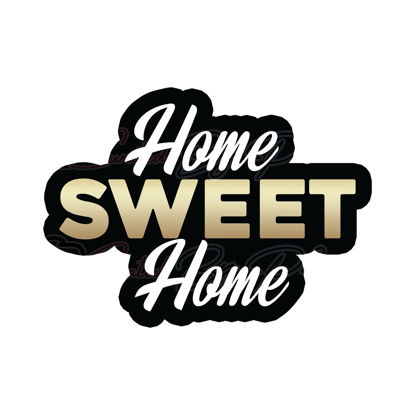 Custom PVC Photo Booth Prop Home Sweet Home 