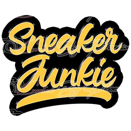 Sneaker Junkie prop-sneaker ball photo booth props- sneaker ball props-photo booth props-custom props- custom prop signs-props -Curated by Phoenix 