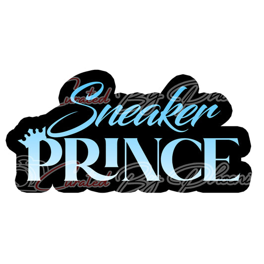 Sneaker prince prop-sneaker ball photo booth props- sneaker ball props-photo booth props-custom props- custom prop signs-props -Curated by Phoenix 
