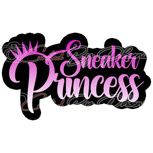 Sneaker princess prop-sneaker ball photo booth props- sneaker ball props-photo booth props-custom props- custom prop signs-props -Curated by Phoenix 