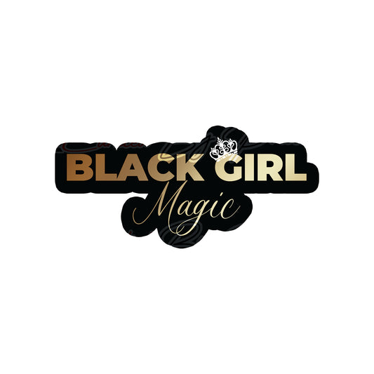  Black Girl Magic  prop-black history prop-black history photo booth prop custom props- custom prop signs-props -Curated by Phoenix 