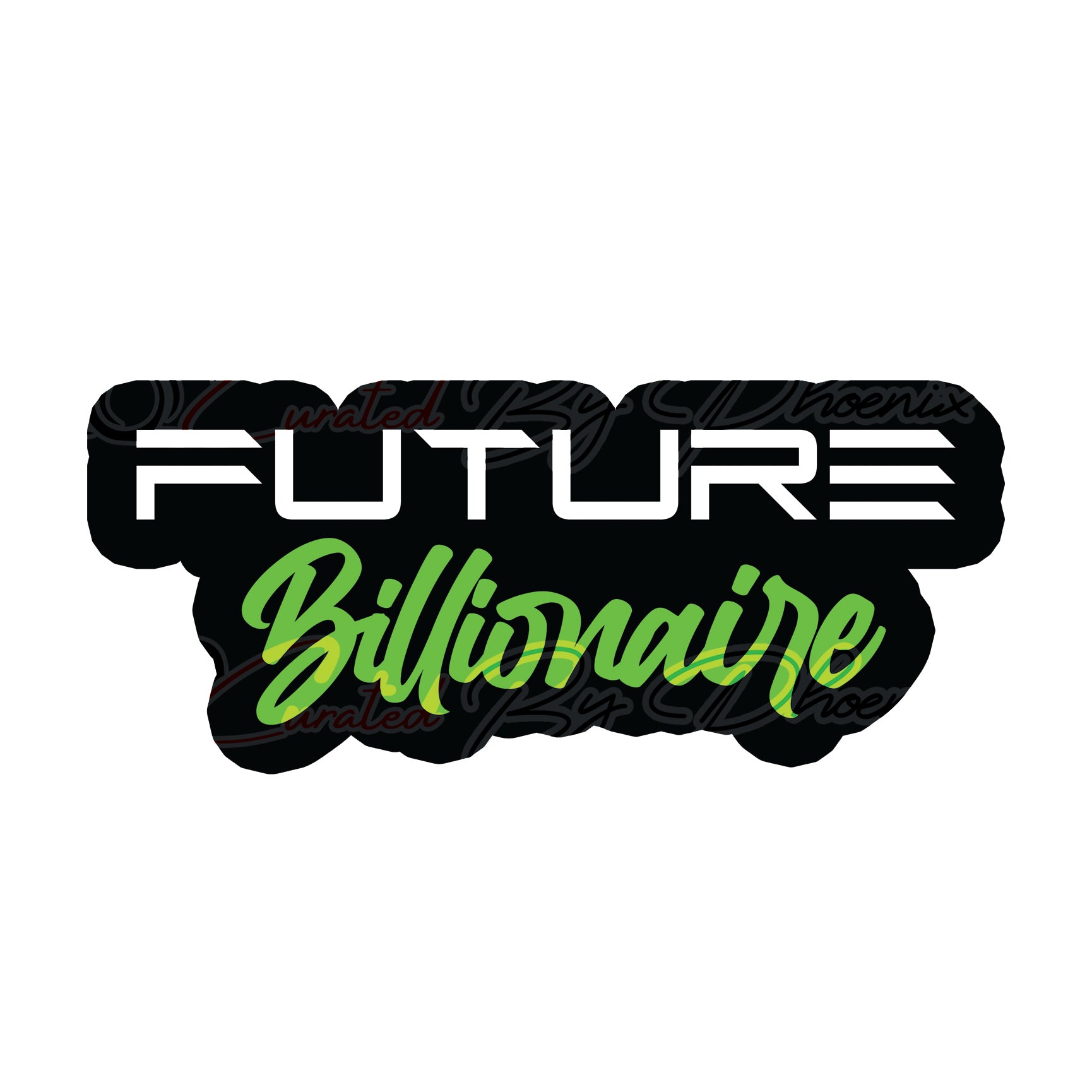  Future Billionaire  prop-photo booth props- party props-photo booth props-custom props- custom prop signs-props -Curated by Phoenix 